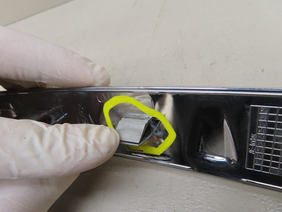 2015-2020 MERCEDES-BENZ GLA REAR FOOT PLATE BUMPER OEM  156-885-00-11