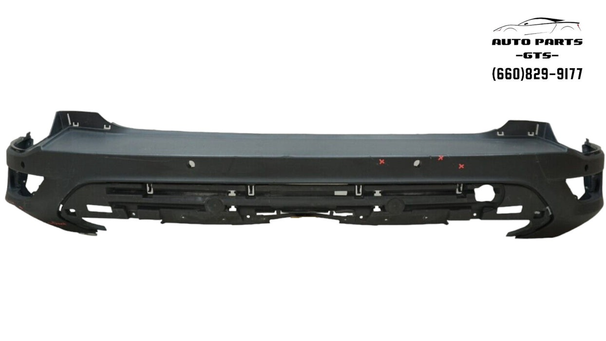 2013-2016 FORD ESCAPE REAR BUMPER COVER PANEL W SENSOR HOLES OEM CJ54-17D781-AEW
