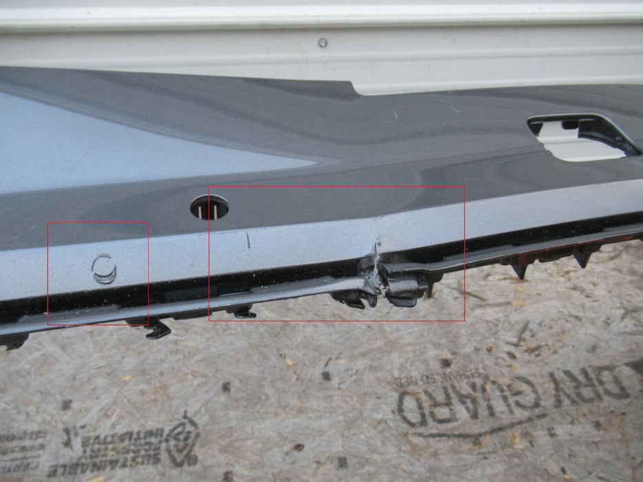 2016 2017 2018 AUDI Q7 REAR BUMPER COVER OEM