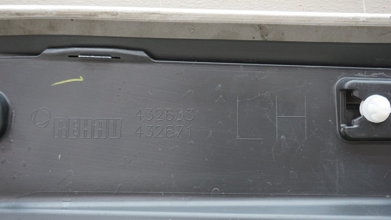 2019-2022 AUDI Q3 REAR LEFT DRIVERS SIDE DOOR TRIM MOLDING 83A.853.969.A OEM