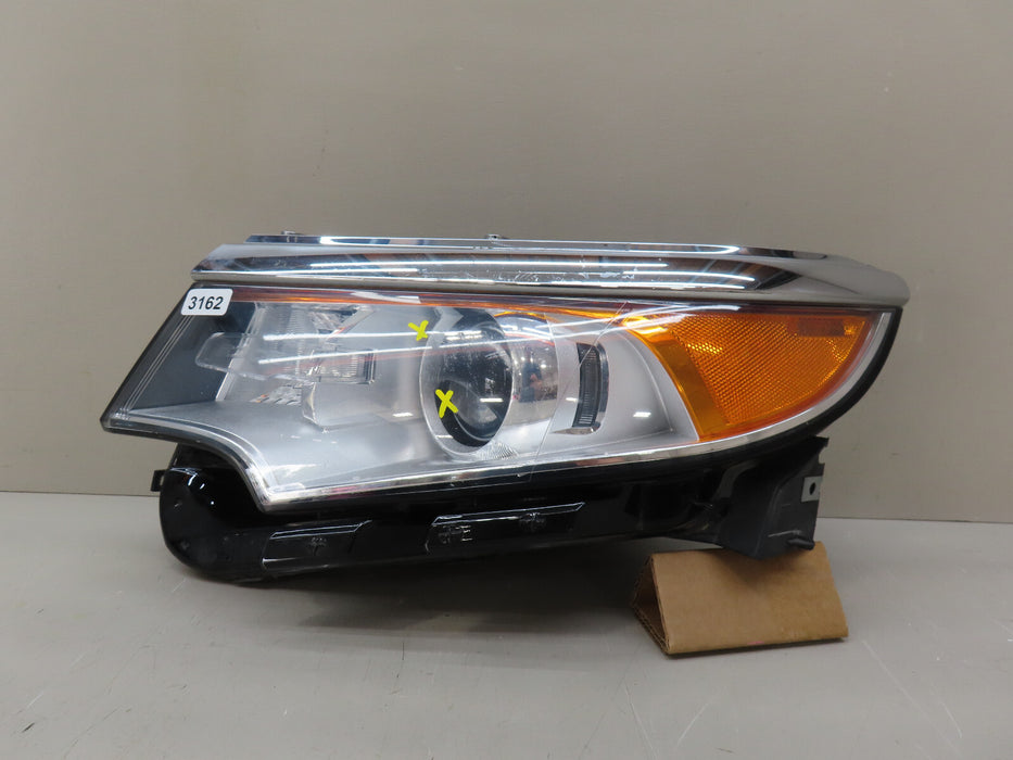 2011-2014 FORD EDGE FRONT LEFT DRIVER SIDE HEADLIGHT OEM