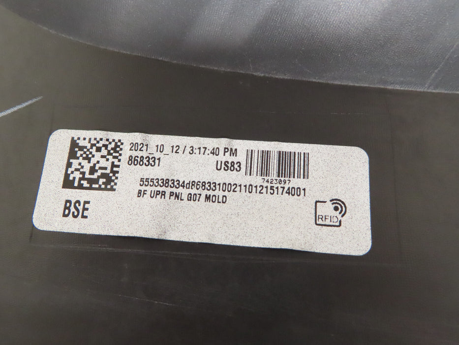 2019-2022 BMW X7 FRONT BUMPER COVER OEM