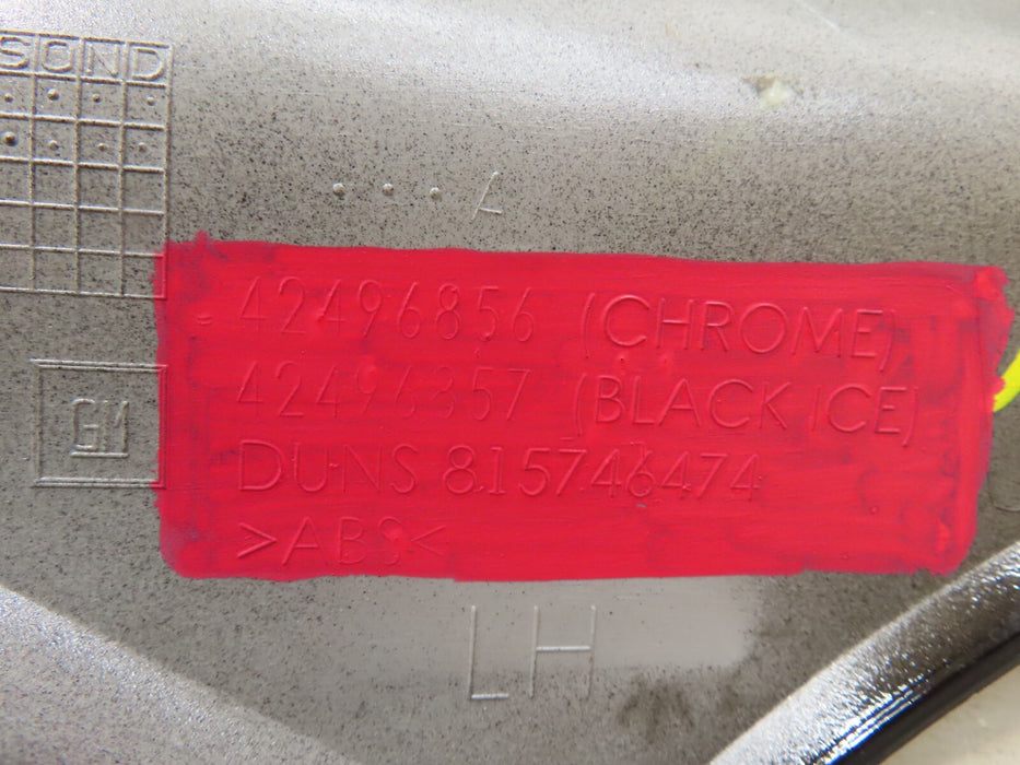 2019-2022 CHEVROLET BLAZER RS FRONT LEFT SIDE UPPER GRILLE MOLDING OEM 42496857