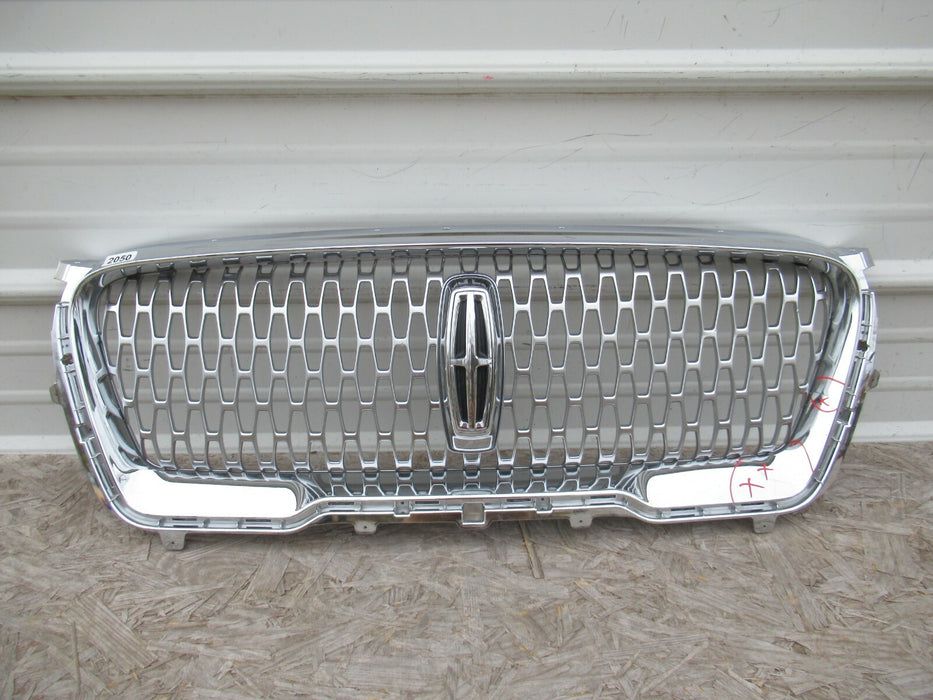 2020 - 2021 LINCOLN CORSAIR FRONT BUMPER GRILLE W/ EMBLEM LJ7B-8150-ABW OEM