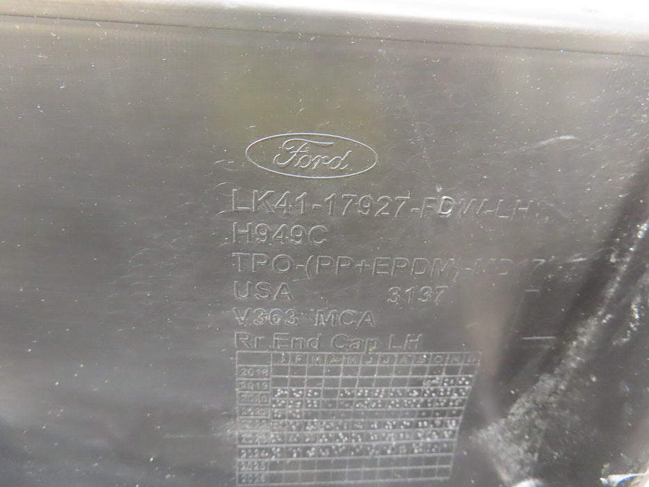 2015-2022 FORD TRANSIT 150 250 350 REAR LEFT DRIVER SIDE BUMPER END CAP OEM