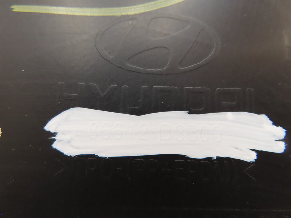 2019-2021 HYUNDAI TUCSON REAR LOWER BUMPER VALANCE COVER OEM 86612-D3500