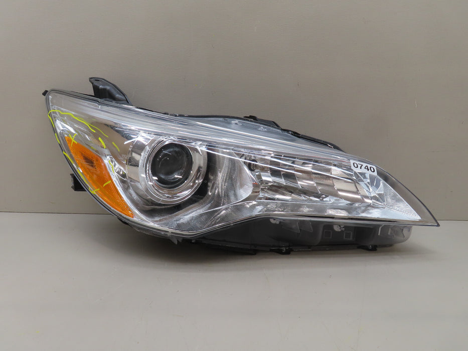 2015 2016 2017 TOYOTA CAMRY FRONT RIGHT PASSENGER HEADLIGHT HALOGEN OEM