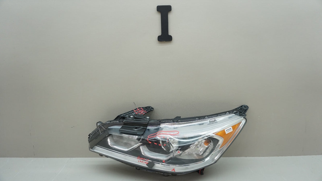 2016-2017 HONDA ACCORD FRONT LH LEFT DRIVER SIDE HEADLIGHT HALOGEN OEM