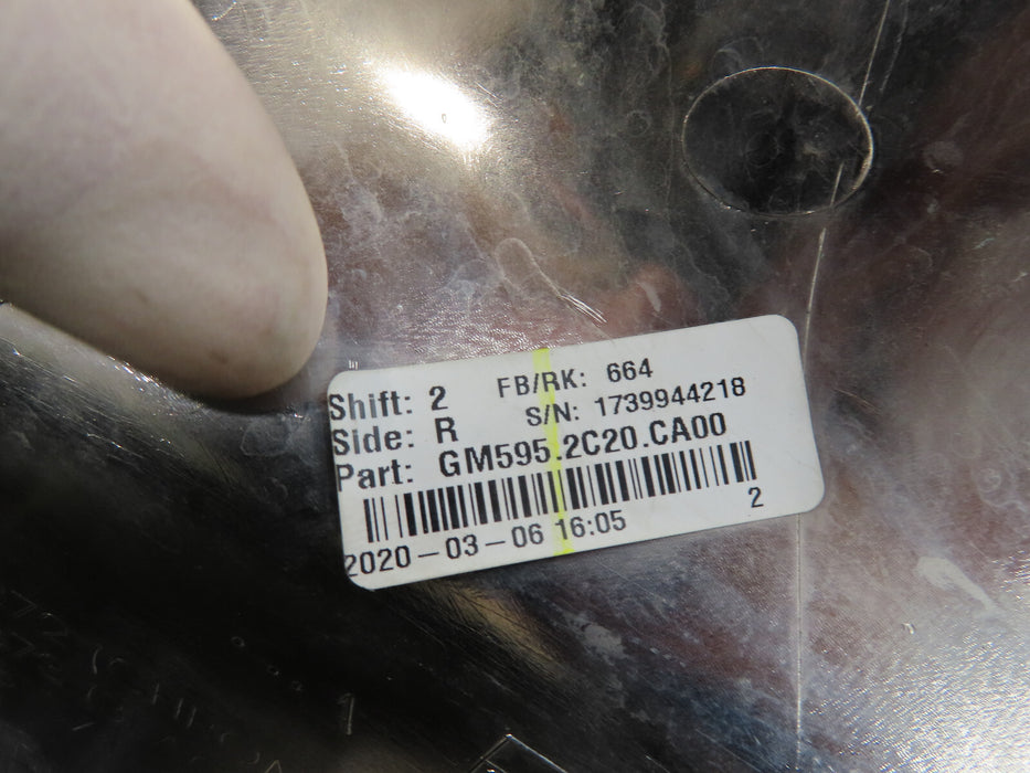 2019-2022 CHEVROLET BLAZER FRONT RIGHT PASSENGER GRILLE GRILL INSERT OEM