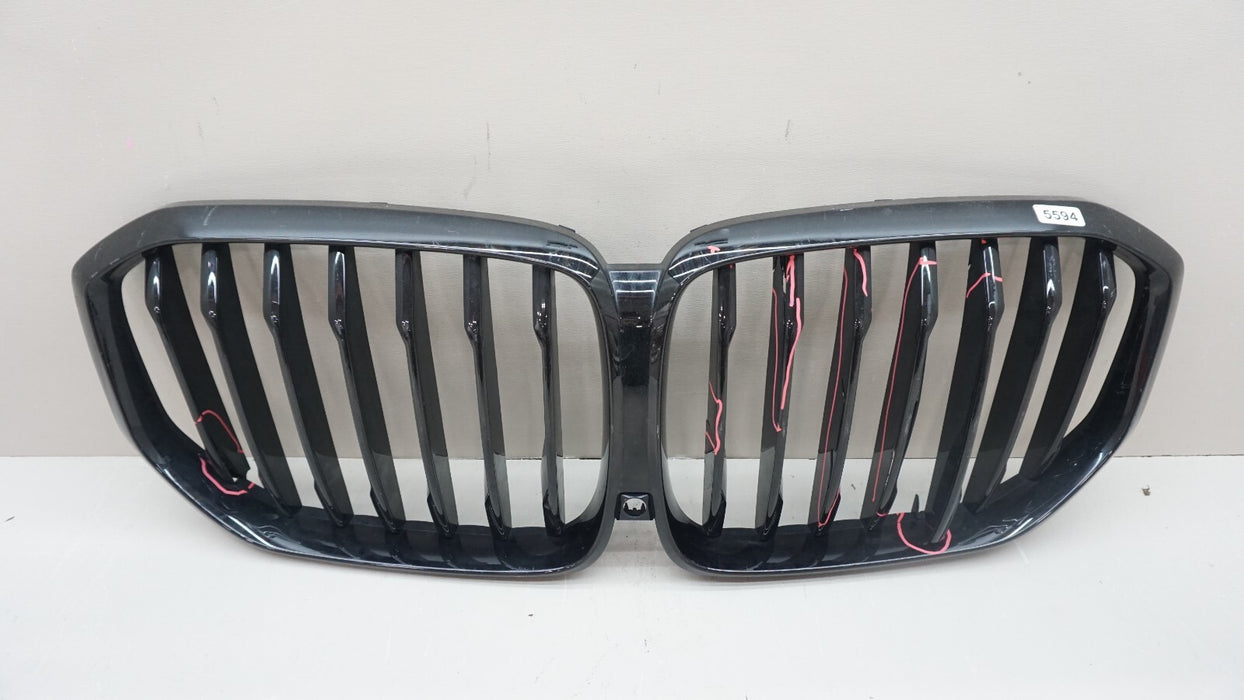 2019-2021 BMW X5 G05 FRONT CENTER RADIATOR GRILLE OEM 7454887