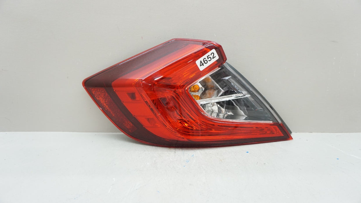 2016-2021 HONDA CIVIC SEDAN REAR LEFT DRIVERS SIDE TAIL LIGHT CAPA AFTERMARKET