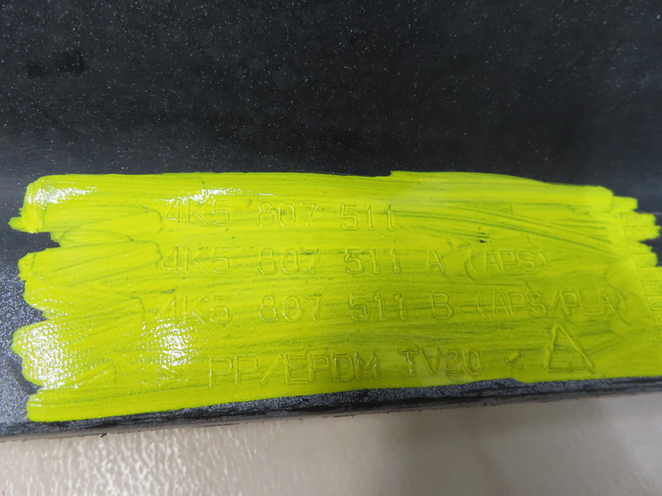 2019-2022 AUDI A6 REAR BUMPER COVER OEM