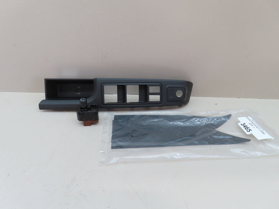 2016-2018 NISSAN TITAN XD 4DR FRONT LEFT WINDOW MIRROR SWITCH BEZEL TRIM SET OEM