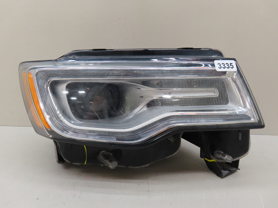 2017 2018 JEEP GRAND CHEROKEE FRONT RIGHT PASSENGER SIDE HEADLIGHT HID XENON OEM