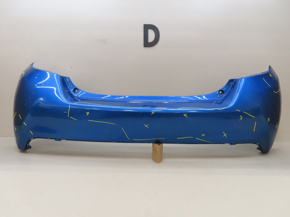 2015-2017 TOYOTA YARIS HATCHBACK REAR BUMPER COVER PANEL PLASTIC OEM 52159-0D520