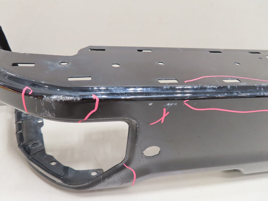 2019-2022 CHEVROLET SILVERADO 1500 PICKUP REAR METAL BUMPER COVER OEM 84975365
