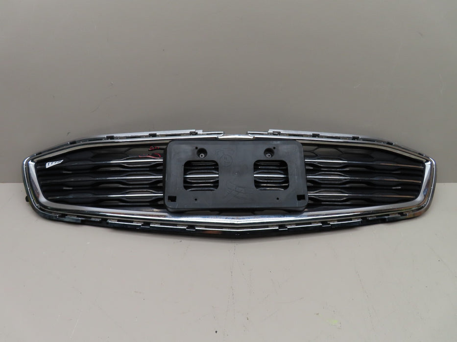 2016-2018 CHEVROLET MALIBU FRONT BUMPER CENTER GRILLE GRILL W/ LICENSE PLATE OEM