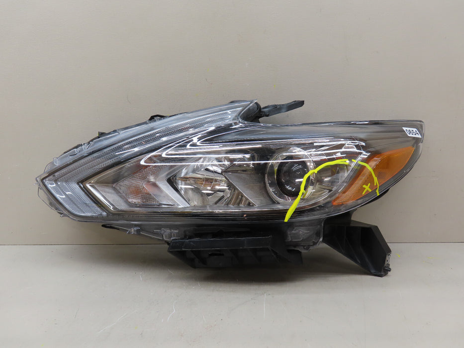 2016 2017 2018 NISSAN ALTIMA FRONT LEFT DRIVER SIDE HEADLIGHT HALOGEN WLED OEM