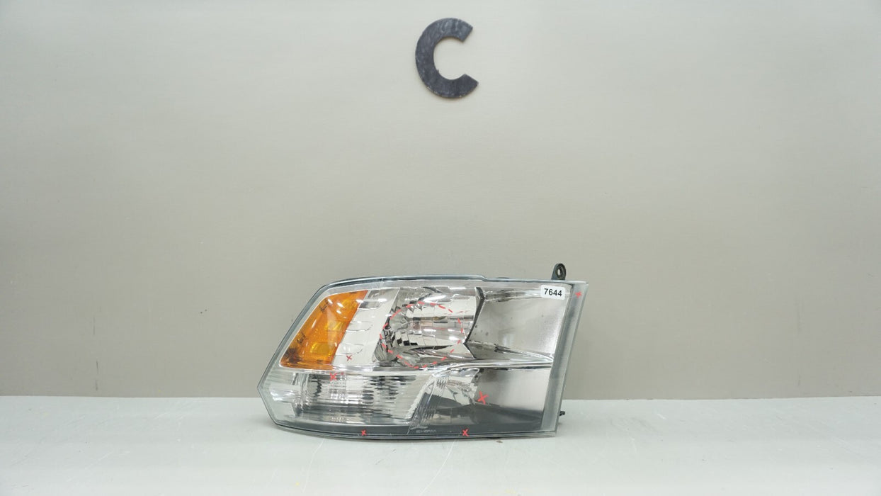2009-2012 DODGE RAM 1500 2500 FRONT RIGHT PASSENGER SIDE HALOGEN HEADLIGHT OEM