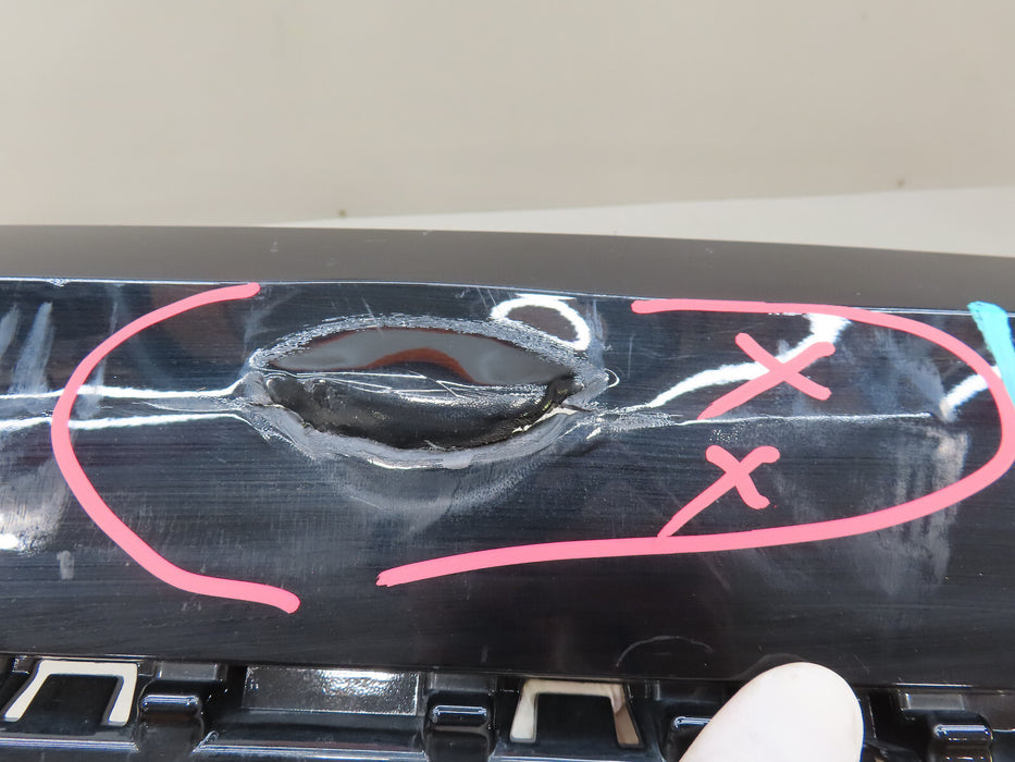 2019-2022 AUDI Q3 S-LINE REAR CENTER BUMPER COVER VALANCE OEM 83A807521B