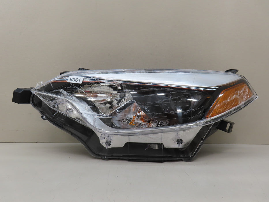 2014-2016 TOYOTA COROLLA FRONT LEFT DRIVER SIDE HEADLIGHT HALOGEN AFTERMARKET