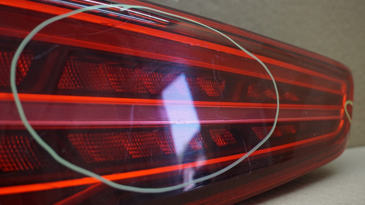 2016-2018 AUDI Q3 REAR LEFT DRIVER SIDE TAIL LIGHT LED BRAKE STOP LAMP OEM