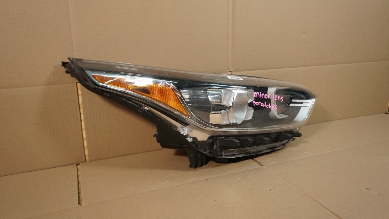 2019-2021 KIA FORTE RIGHT PASSENGER SIDE HEADLIGHT HALOGEN LAMP 19 20 21 OEM