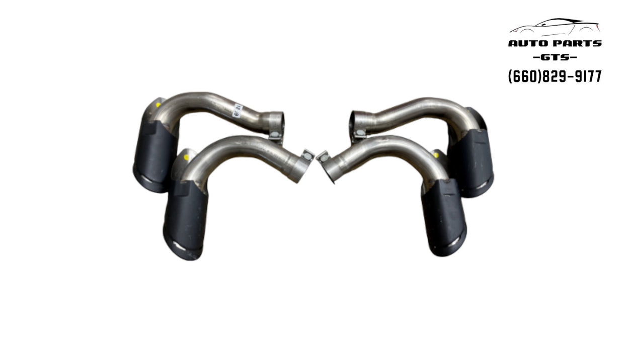 2018-2020 LAMBORGHINI URUS REAR EXHAUST TIPS TAIL PIPE EXHAUST OEM 18 19 20