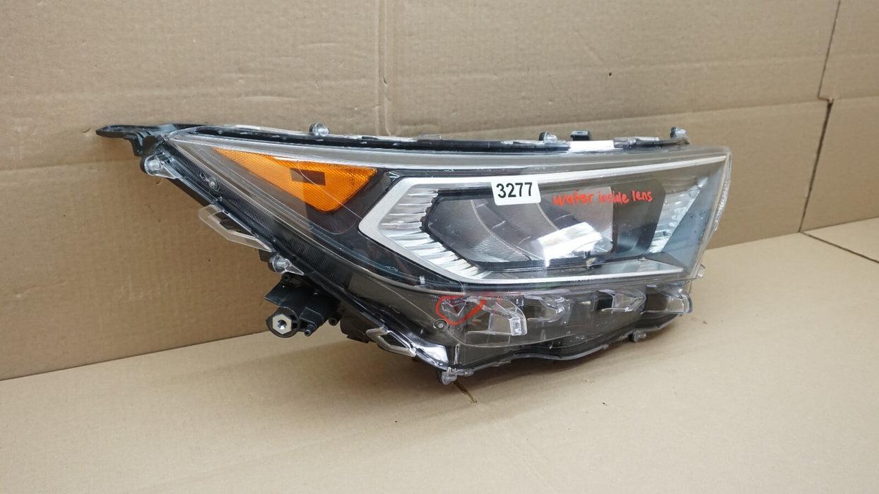 2019-2021 TOYOTA RAV-4 FRONT RIGHT PASSENGER SIDE HEADLIGHT HEADLAMP LED OEM