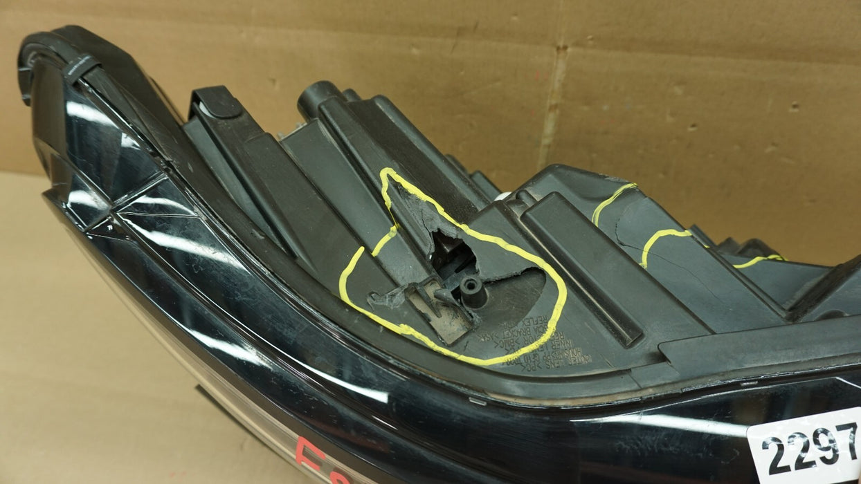 2019-2022 JEEP CHEROKEE FRONT RIGHT PASSENGER SIDE HEADLIGHT LED OEM 19 20 21 22