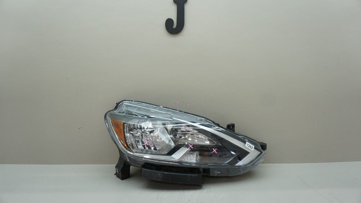 2016-2019 NISSAN SENTRA FRONT RIGHT PASSENGER SIDE HALOGEN HEADLIGHT OEM
