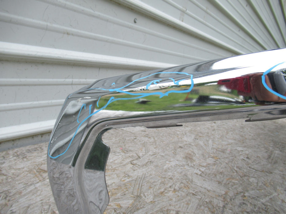 2019-2021 GMC SIERRA 2500 3500 REAR BUMPER COVER CHROME 20 21 23388705 OEM