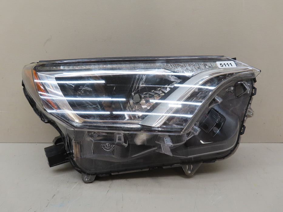 2016-2018 TOYOTA RAV-4 HEADLIGHT FRONT PASSENGER RIGHT SIDE HALOGEN LAMP OEM