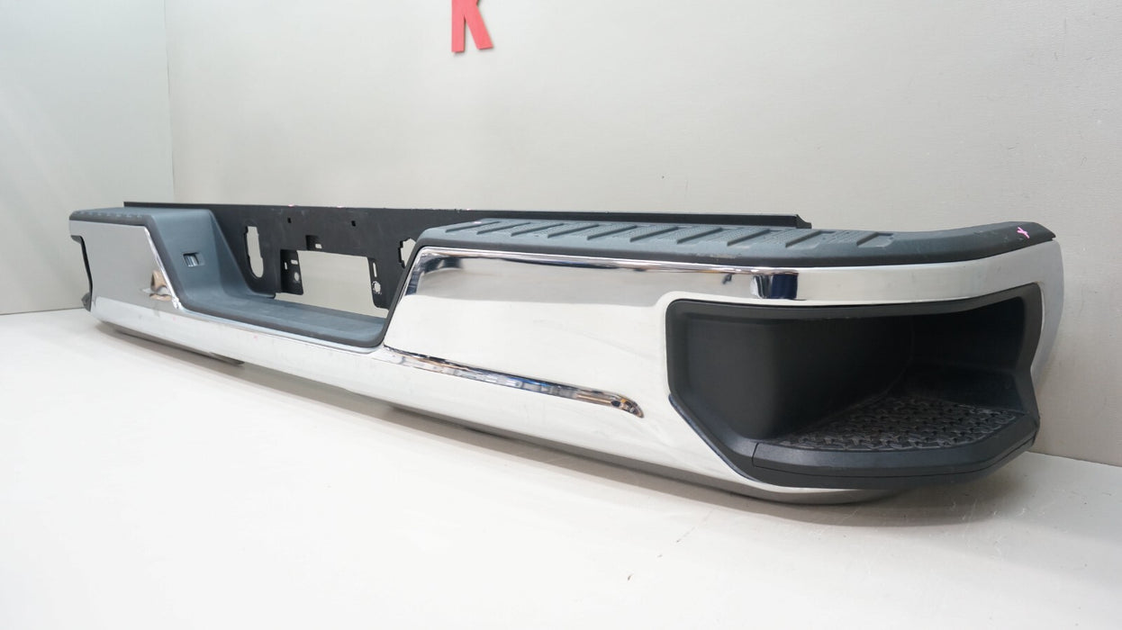 2019-2022 CHEVROLET SILVERADO GMC SIERRA 1500 REAR BUMPER METAL OEM