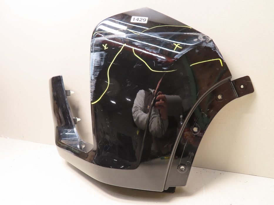 2019-2021 CHEVROLET SILVERADO 2500/3500 HD LEFT DRIVER SIDE FRONT BUMPER CAP OEM