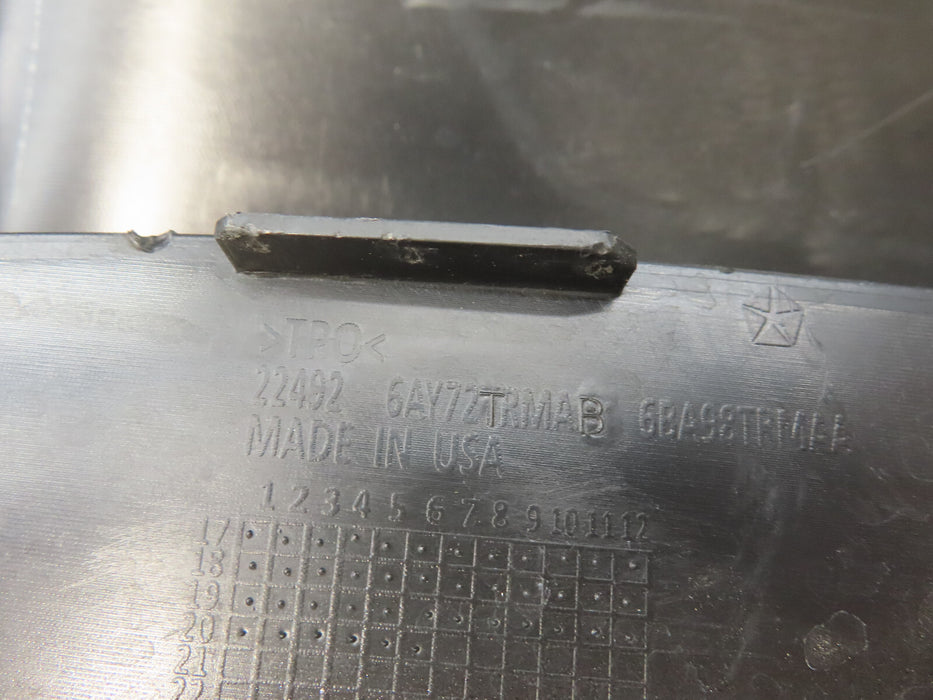 2019-2022 JEEP CHEROKEE REAR RIGHT PASSENGER SIDE BUMPER COVER OEM 6AY72TRMAB