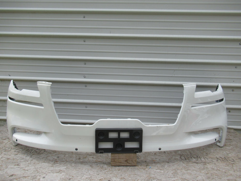 2020-2021 LINCOLN AVIATOR FRONT BUMPER COVER PLASTIC WHITE LC5B-17C831-ADW OEM
