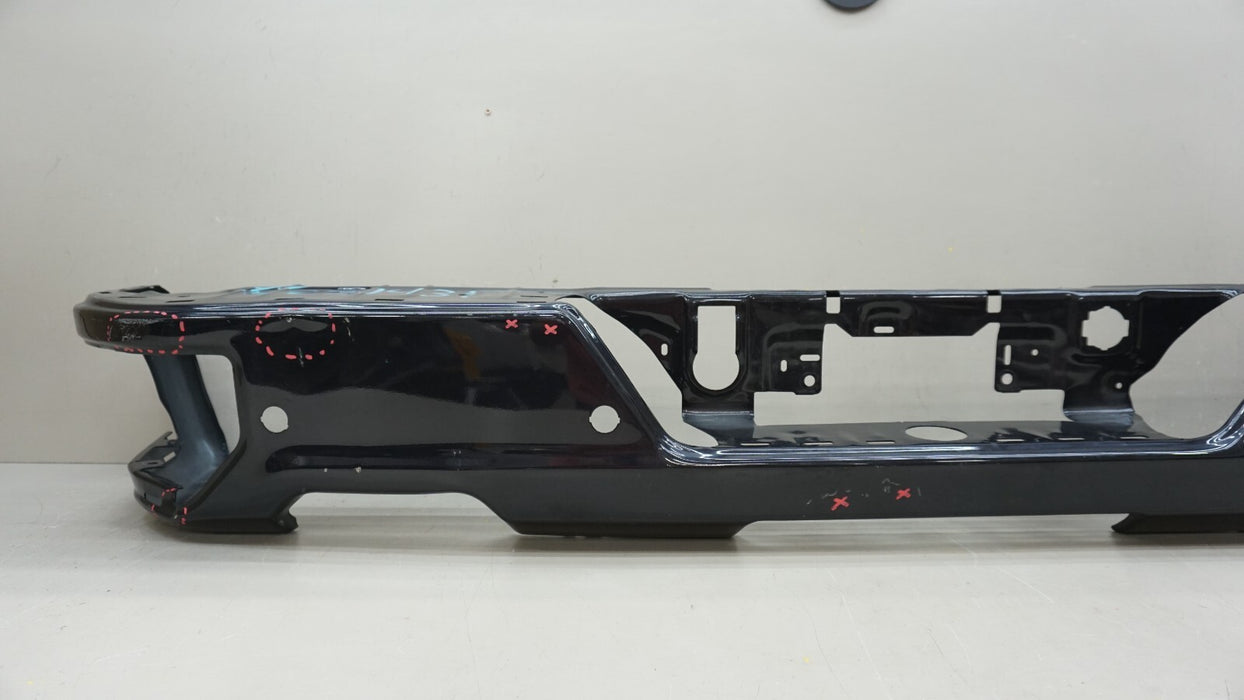 2019-2022 CHEVROLET SILVERADO REAR METAL BUMPER COVER 84520863 OEM