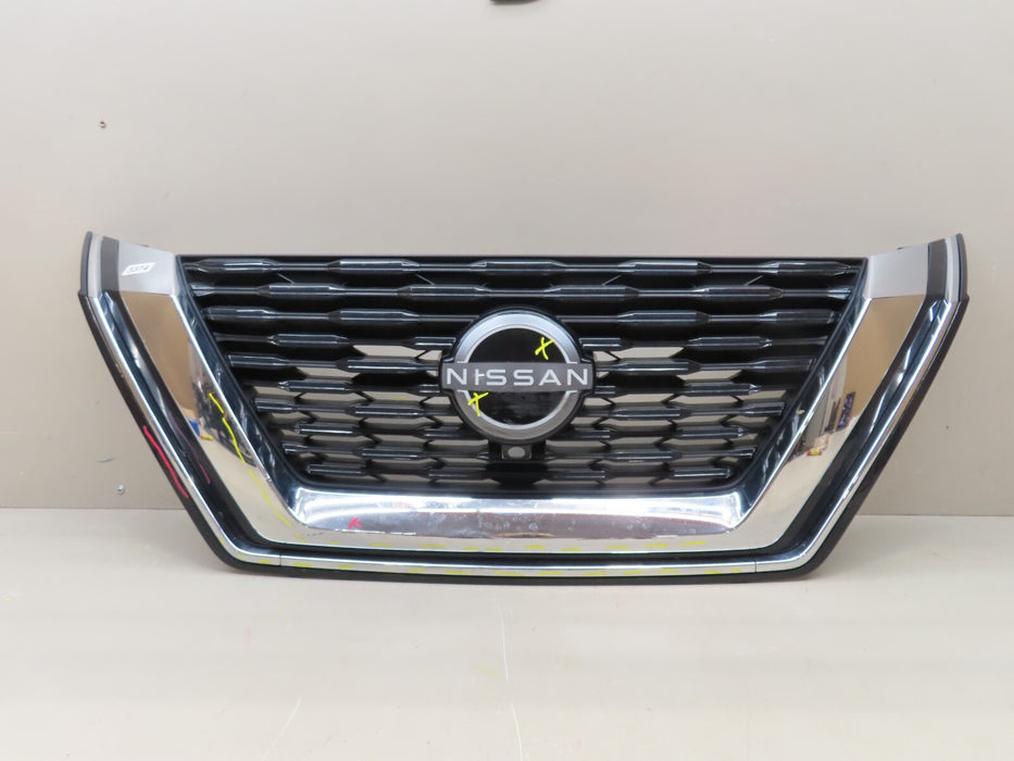 2021-2022 NISSAN ROGUE FRONT RADIATOR GRILLE GRILL W/ EMBLEM OEM 62310-6RA0B