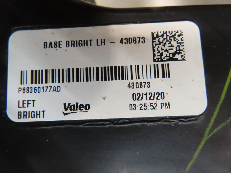 2019-2022 DODGE RAM 2500 3500 FRONT LEFT DRIVER HEADLIGHT HALOGEN OEM PARTS ONLY