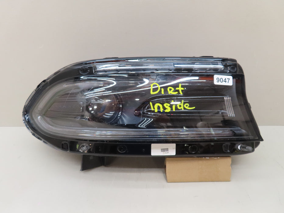 2022 DODGE CHARGER FRONT RIGHT PASSENGER SIDE HEADLIGHT HALOGEN W/LED OEM
