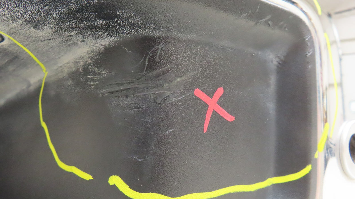 2019-2022 GMC SIERRA CHEVROLET SILVERADO 1500 REAR BUMPER METAL OEM