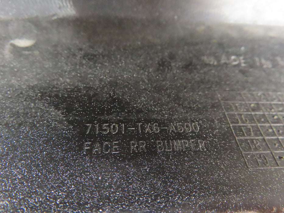 2016 2017 2018 ACURA ILX REAR BUMPER COVER OEM 71501-TX6-A500