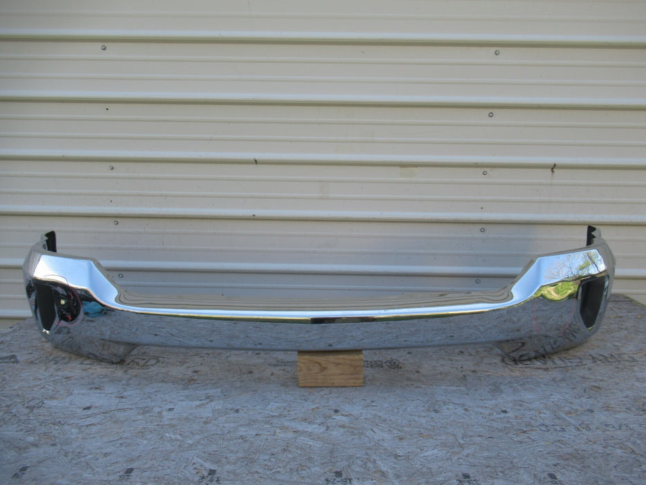 2016-2019 CHEVY SILVERADO 1500 FRONT METAL BUMPER CHROME 84051822 OEM