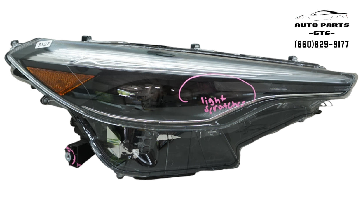 2022-2023 TOYOTA COROLLA CROSS FRONT RIGHT PASSENGER SIDE LED HEADLIGHT OEM 22 2