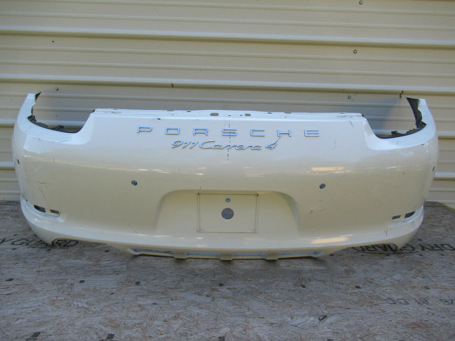 2012 2013 2014 2015 PORSCHE 911 CARRERA REAR BUMPER COVER OEM