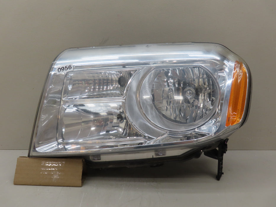 2012 - 2015 HONDA PILOT FRONT LEFT DRIVER SIDE HEADLIGHT LAMP HALOGEN OEM