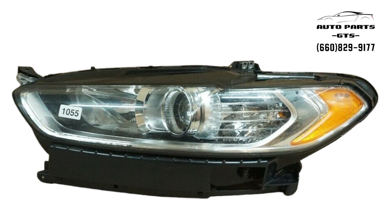 2013-2016 FORD FUSION FRONT LEFT DRIVER SIDE HEADLIGHT HALOGEN LAMP LIGHT OEM