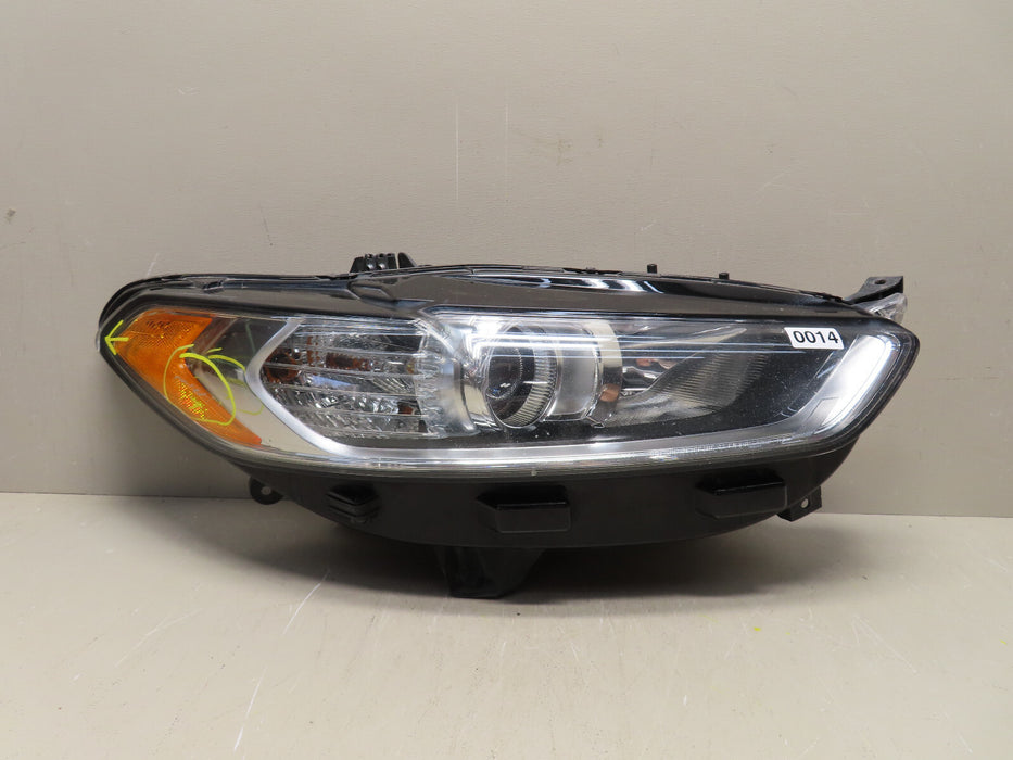 2013 2014 2015 2016 FORD FUSION HEADLIGHT RIGHT PASSENGER SIDE HALOGEN OEM