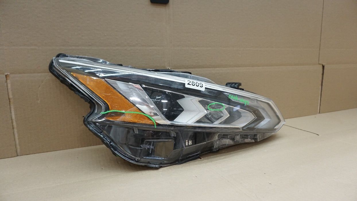 2019-2021 NISSAN ALTIMA FRONT RH RIGHT PASSENGER SIDE HEADLIGHT OEM 19 20 21